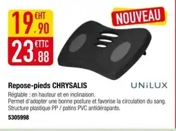Plein ciel CHRYSALIS Repose-pieds offre