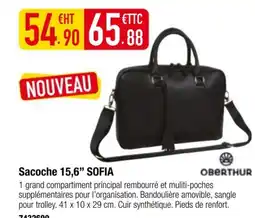 Plein ciel OBERTHUR Sacoche 15,6" offre