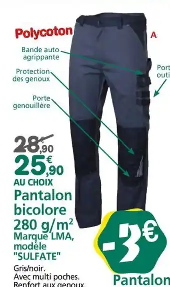 Provence Outillage Pantalon bicolore offre