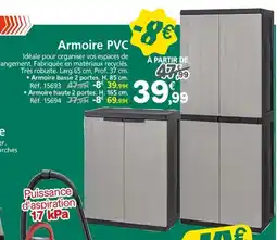 Provence Outillage Armoire PVC offre
