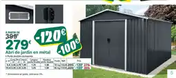 Provence Outillage Abri de jardin en métal offre