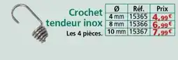 Provence Outillage Crochet tendeur inox offre