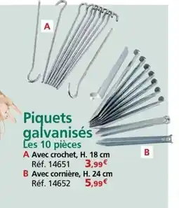 Provence Outillage Piquets galvanisés offre