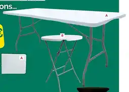 Provence Outillage Table pliante rectangulaire offre