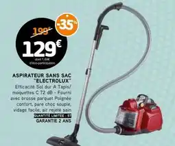 E.Leclerc ASPIRATEUR SANS SAC ELECTROLUX offre