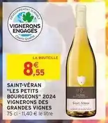 Intermarché SAINT-VÉRAN LES PETITS BOURGEONS 2024 offre