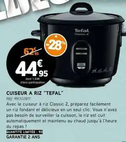 E.Leclerc Cuiseur À Riz Tefal offre