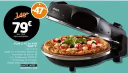 E.Leclerc FOUR À PIZZA NOIR ARIETE offre