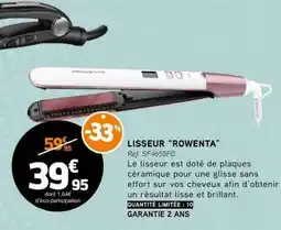 E.Leclerc LISSEUR “ROWENTA” offre