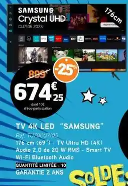 E.Leclerc TV 4K LED “SAMSUNG” offre