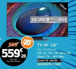 E.Leclerc TV 4K LG offre
