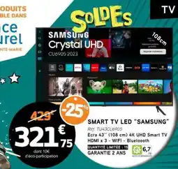 E.Leclerc SMART TV LED “SAMSUNG” offre