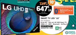 E.Leclerc SMART TV LED LG offre