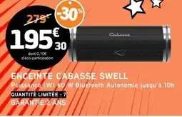 E.Leclerc ENCEINTE CABASSE SWELL offre