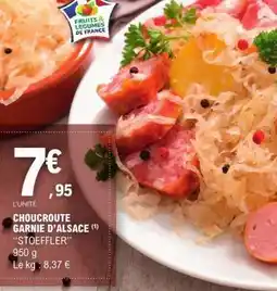 E.Leclerc Choucroute garnie d'Alsace offre