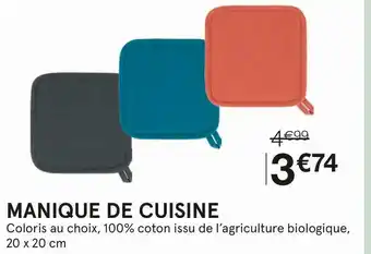 Monoprix Monoprix manique de cuisine offre