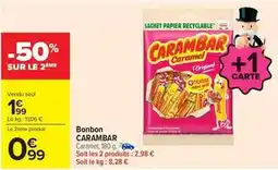 Carrefour Drive Carambar - bonbon offre