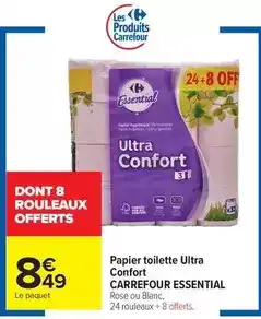 Carrefour Drive Carrefour - papier toilette ultra confort offre