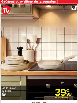 Carrefour Tous - set de cuisson offre