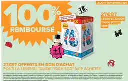 Carrefour Carrefour - lessive liquide offre