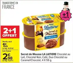 Carrefour Nestlé - secret de mousse offre