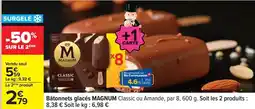 Carrefour Magnum - bâtonets glacés offre