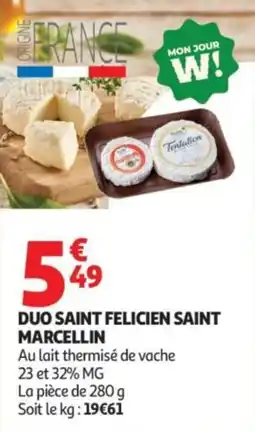 Auchan Supermarché Duo saint felicien saint marcellin offre
