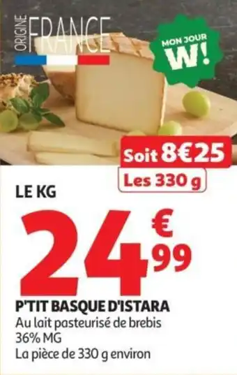 Auchan Supermarché P'tit basque d'istara offre