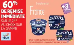 Auchan Supermarché Yoplait skyr offre