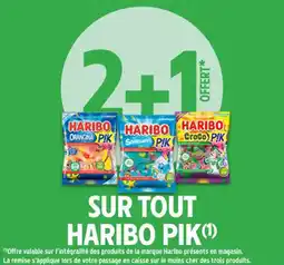 Intermarché Contact Sur tout haribo pik offre