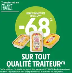 Intermarché Contact Sur tout qualité traiteur offre
