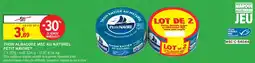Intermarché Contact Thon albacore msc au naturel petit navire offre