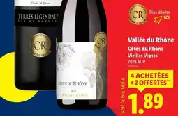 Lidl Côtes du rhône - vallée du rhône offre