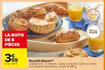 Carrefour Box petit déjeuner offre
