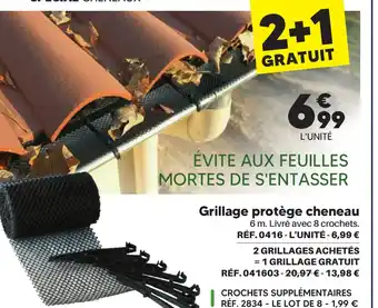 Shopix Grillage protège cheneau offre