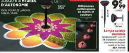 Shopix Lampe solaire mandala offre