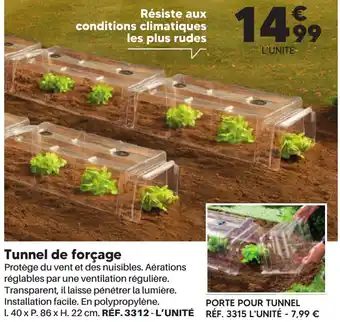 Shopix Tunnel de forçage offre