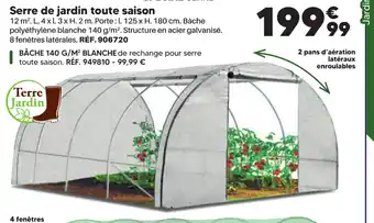 Shopix Serre de jardin toute saison offre