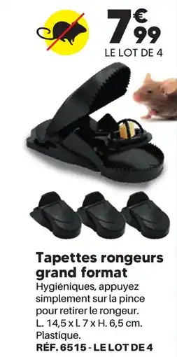 Shopix Tapettes rongeurs grand format offre