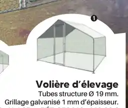 Shopix Volière d'élevage 6 m offre