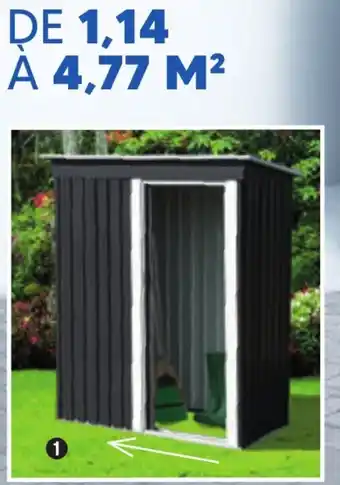 Shopix Nos abris de jardin ref. 6236 offre