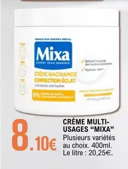 E.Leclerc MIXA Crème multi- usages offre