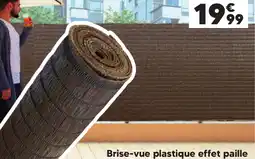 Shopix Brise-vue plastique effet paille ref. 662710 offre