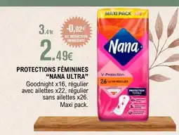 E.Leclerc NANA ULTRA Protections féminines offre