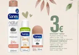 E.Leclerc SANEX Déodorant offre
