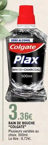E.Leclerc COLGATE Bain de bouche offre