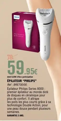 E.Leclerc PHILIPS Épilateur offre