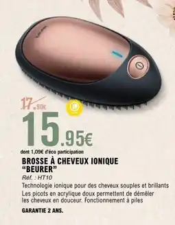 E.Leclerc BEURER Brosse à cheveux ionique offre