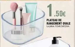 E.Leclerc Plateau de rangement ovale offre