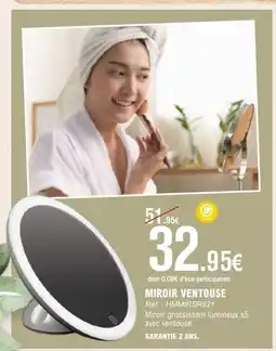 E.Leclerc Miroir ventouse offre